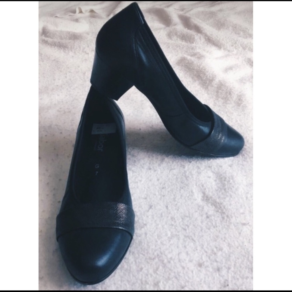 Black heels